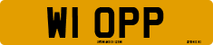 License plate of the United Kingdom, 1983 year system