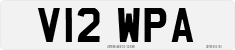 License plate of the United Kingdom, 1983 year system