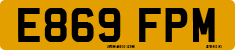 License plate of the United Kingdom, 1983 year system