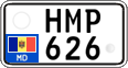 License plate of Moldova, Cars (2015)