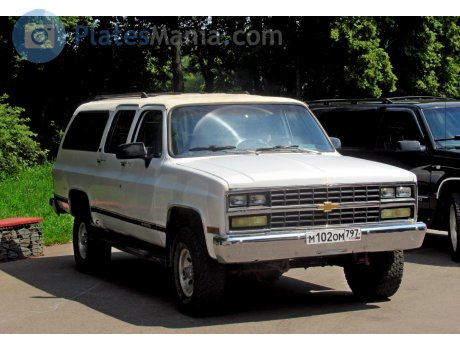 м102ом797, Chevrolet Suburban
