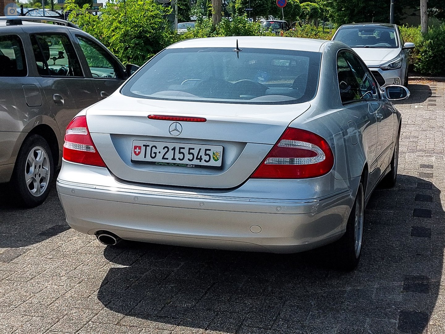 TG 215545, Mercedes-Benz CLK-Klasse 2nd gen Сoupé (C209), 2002–2009
