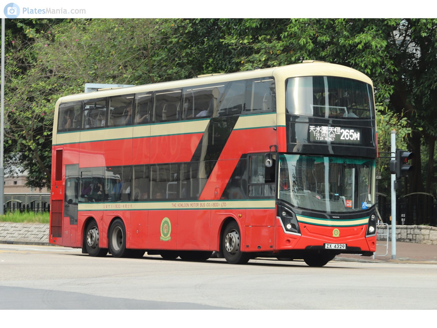 ZX 4329, Volvo B8L 
