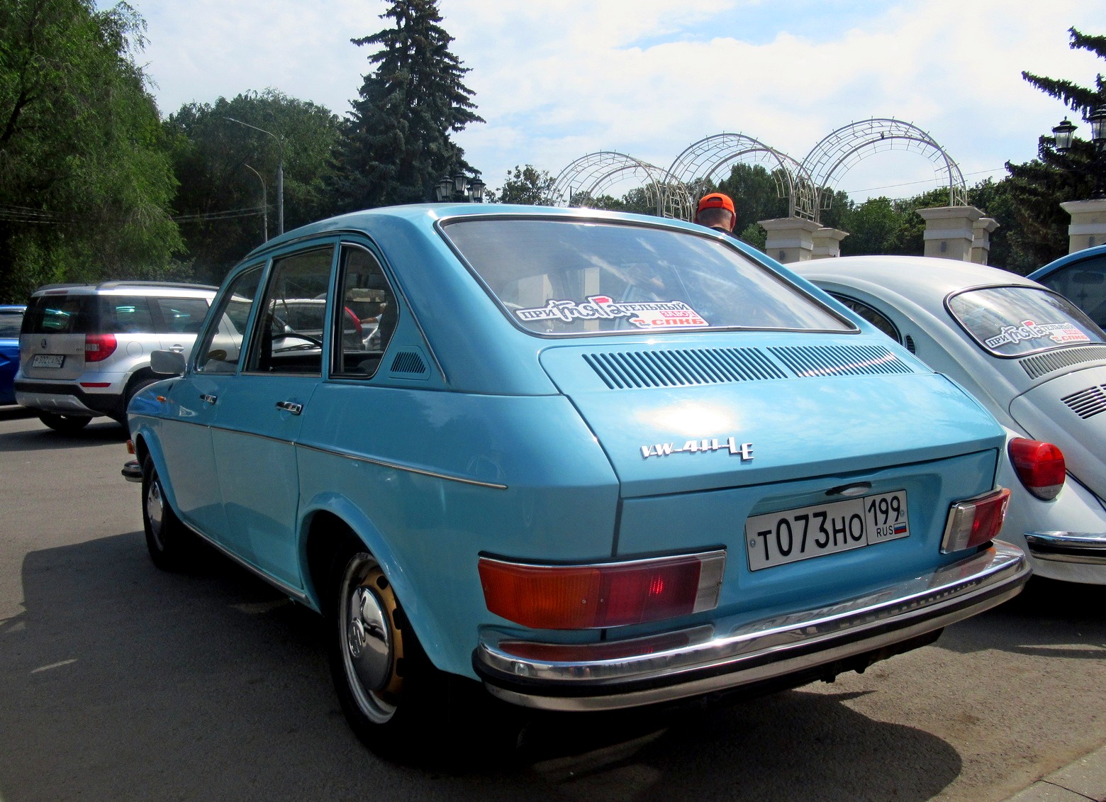 т 073 но 199, Volkswagen Typ 4 (411) 4-door Fastback, 1968–1972