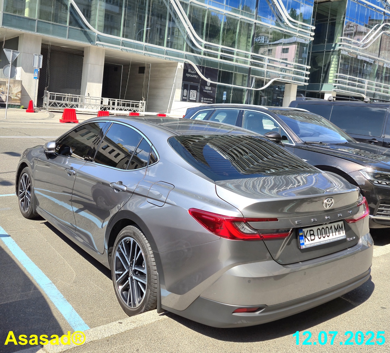 KB 0001 MM, Toyota Camry 9th gen (XV80), 2024–