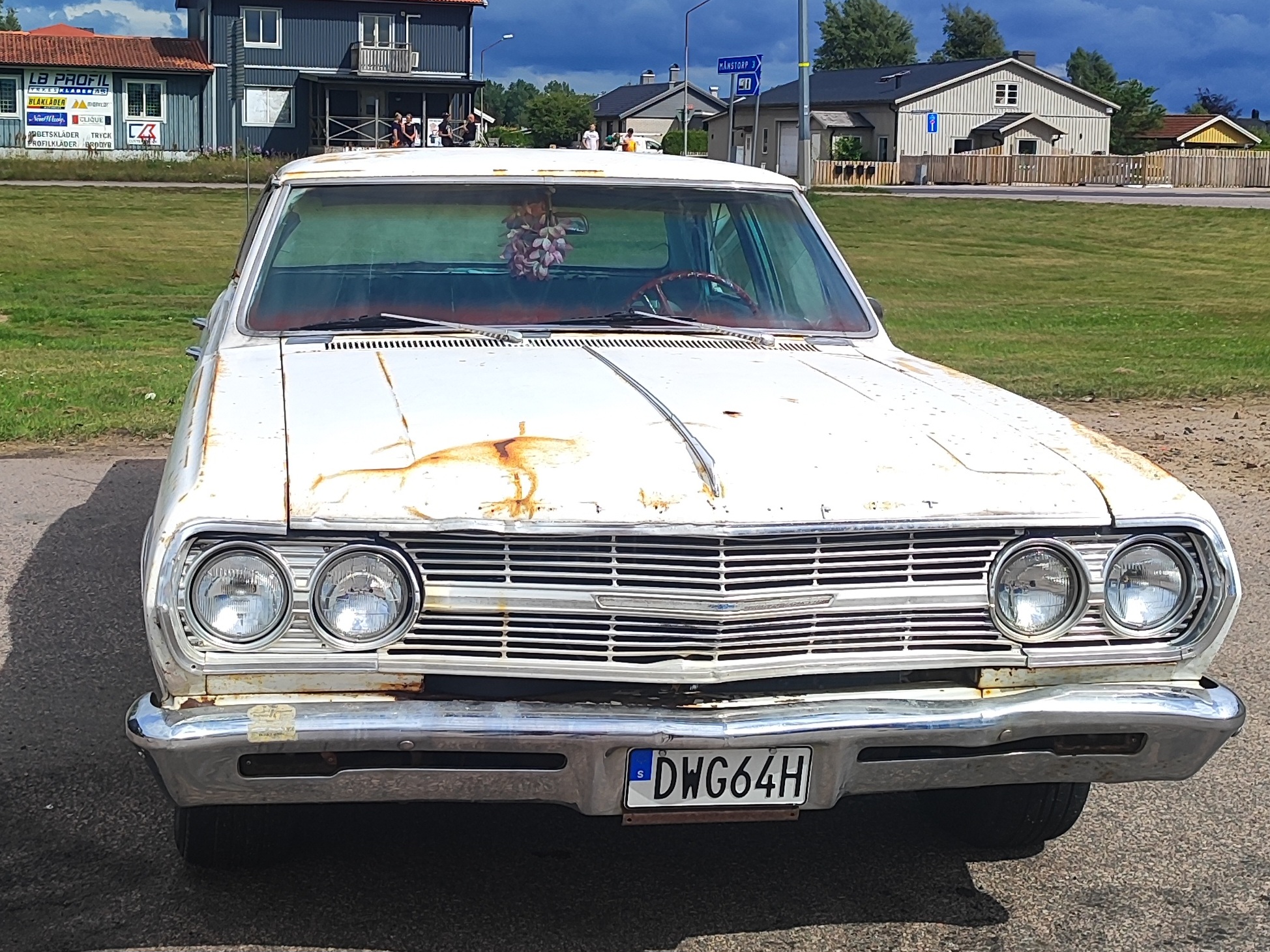 DWG 64H, Chevrolet Chevelle 1st gen 1965 4-door Sedan (69; A-body), 1st facelift, 1964–1965