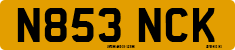 License plate of the United Kingdom, 1983 year system