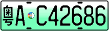 License plate of China, Electric vehicles