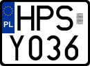 License plates of Poland, Authorities