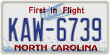 North Carolina, ABC-1234
