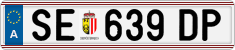 License plate of Austria, Regular plates