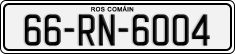 License plate of Ireland, Regular plates