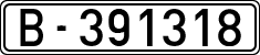 License plates of Spain, 1900 year series
