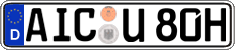 German license plate, Plates for oldtimers (type 
