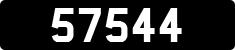 License plate of Guernsey, Regular plates