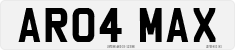 License plate of the United Kingdom, 2001 year system