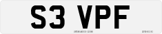 License plate of the United Kingdom, 1983 year system