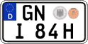 German license plate, Plates for oldtimers (type 