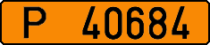 License plate Belarus, Foreign citizens and enterprises