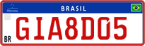 License plate of Brazil, Commercial vehicles (Mercosul)