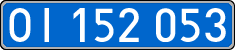 License plates of Spain, Diplomatic