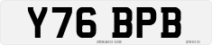 License plate of the United Kingdom, 1983 year system