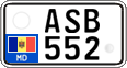 License plate of Moldova, Cars (2015)