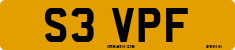 License plate of the United Kingdom, 1983 year system