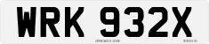 License plate of the United Kingdom, 1963 year system