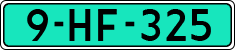 License plate of the Netherlands, Dealer (Regular)