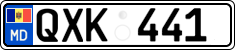 License plate of Moldova, Cars (2015)