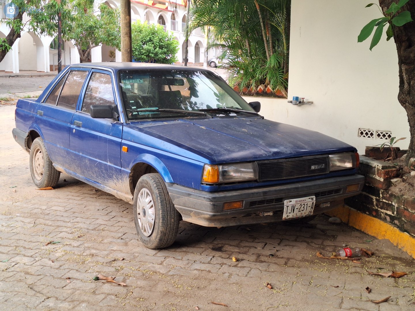 TJV-231-A, Nissan Tsuru 2nd gen 4-door Sedan (B12; MX-market), 1987–1992