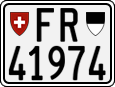 License plate of Switzerland, Motorcycles