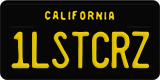 California, Vanity Plates