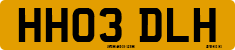 License plate of the United Kingdom, 2001 year system