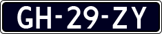 License plate of the Netherlands, Cars