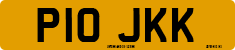 License plate of the United Kingdom, 1983 year system