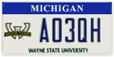 Michigan, Specialty plates (A12BC)