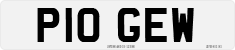 License plate of the United Kingdom, 1983 year system