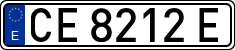 License plates of Spain, 1971 year series