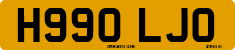 License plate of the United Kingdom, 1983 year system