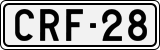License plate of Finland, Cars