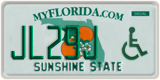 Florida, Vehicles for disabled persons