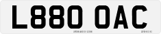 License plate of the United Kingdom, 1983 year system