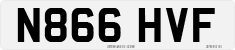License plate of the United Kingdom, 1983 year system