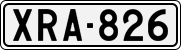 License plate of Finland, Cars