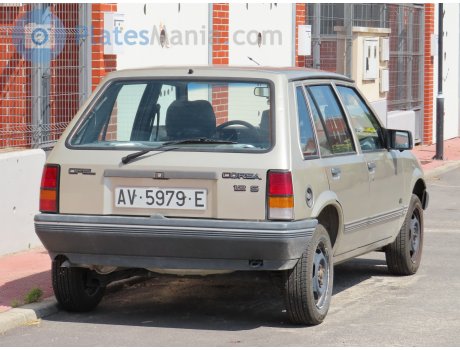 AV 5979 E, Opel Corsa
