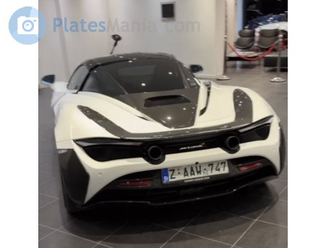 Z-AAW-747, McLaren 720S