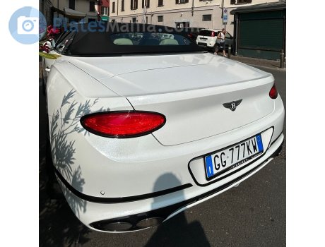 GG 777 KW, Bentley Continental