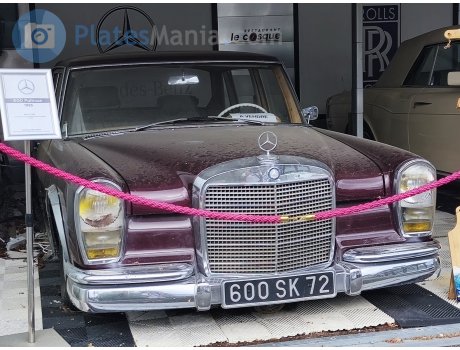 600 SK 72, Mercedes-Benz 600